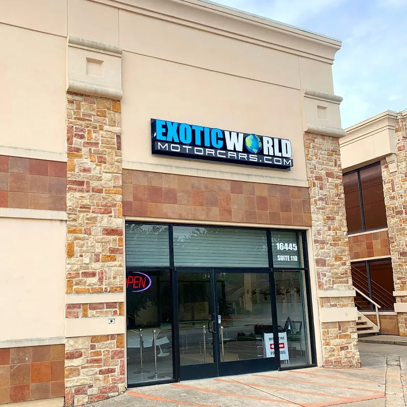 Exotic World Motor Cars LLC - Car storage facility in Addison, TX